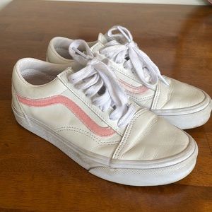 Leather Vans Old Skool